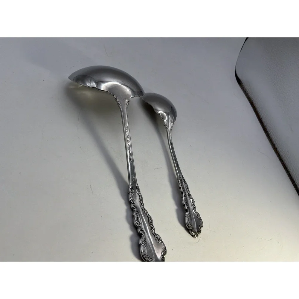 Oneida Shelley Stainless Steel Flatware 1 Knife Missing 31 Pieces 6 Piece Place‎